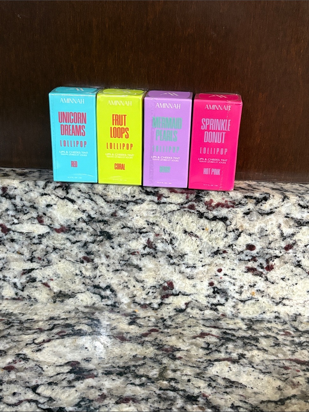 Aminnah 4pc Lollipop Lip Tints